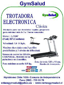 Maquina de EjerciciosTrotadora BH Pioneer Fitness  Santiago, Chile 