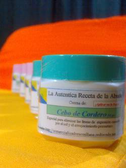 Crema de cebo de cordero Bogota, Colombia