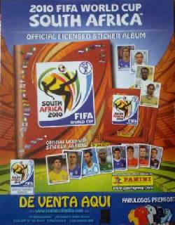 Album Y Laminas Panini Mundial 2010 Bogota, Colombia