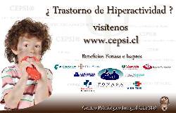 CEPSI. PSICLOGO INFANTIL - HIPERACTIVIDAD. Santiago, Chile