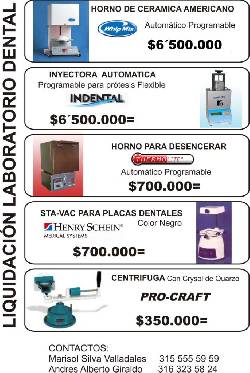 EQUIPO PARA MECANICA  DENTAL Tulu, Colombia