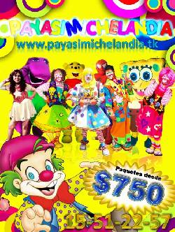 PAYASIMICHELANDIA Payasos Payasitas y Botargas distrito federal, mexico