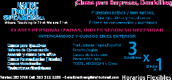 CLASES DE INGLES PERSONALIZADAS Bogota, Colombia