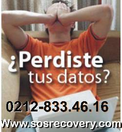 NO TODO ESTA PERDIDO..RECUPERAMOS SUS DATOS Caracas-venezuela, Venezuela