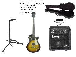 vendo guitarra les paul amplificador cable base estuche bogota, colombia