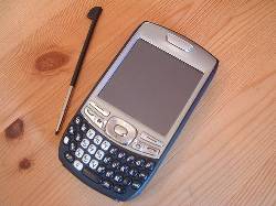 Palm Treo 750 Smartphone. London, UK