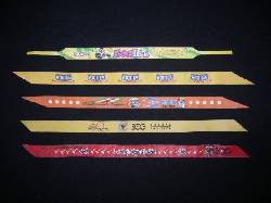   PULSERAS  EN TELA PUBLICITARIAS TIPO JUAN VALDES BOGOTA, COLOMBIA 