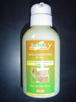 CREMA LIPOREDUCTORA DE YESO FACTORY GUAYAQUIL, ECUADOR