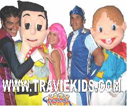 UN SUPER SHOW DE LAZY TOWN SOLO CON 