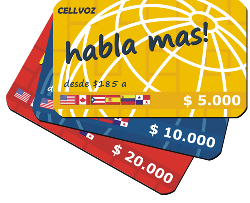 TARJETA DE LLAMADAS FAXIVOZ Bogota, Colombia