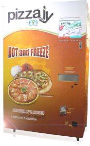 Estreno mundial : Pizzaly, la innovadora expendedo vicenza, italia